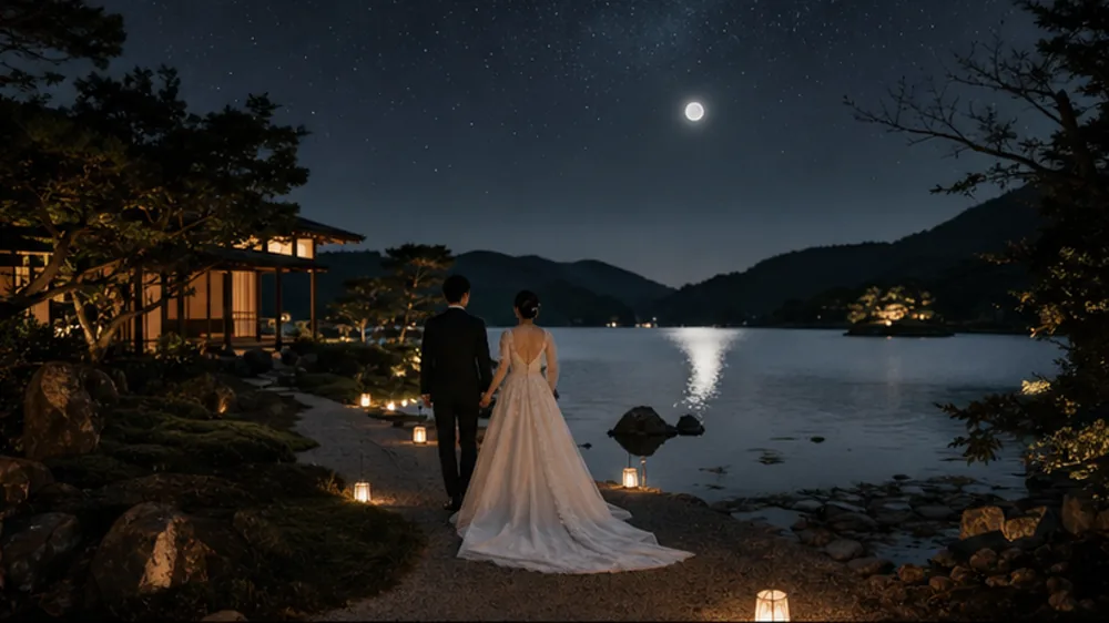 結婚式・披露宴の会場写真（架空写真）