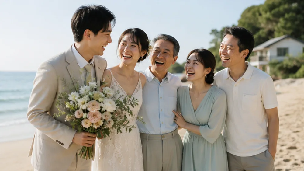 結婚式・披露宴の空気感を表現した架空写真